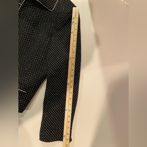 Albert Nipon Blazer, black with white polka dots, size 10 - Picture 8 of 10